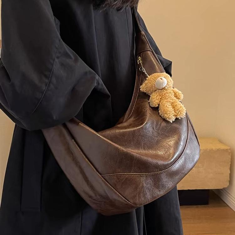 Charlit Keitn Commuter Bag Women's 2026 New Large-Capacity Crossbody Bag Shoulder Bag Genuine Leather Women's Bag