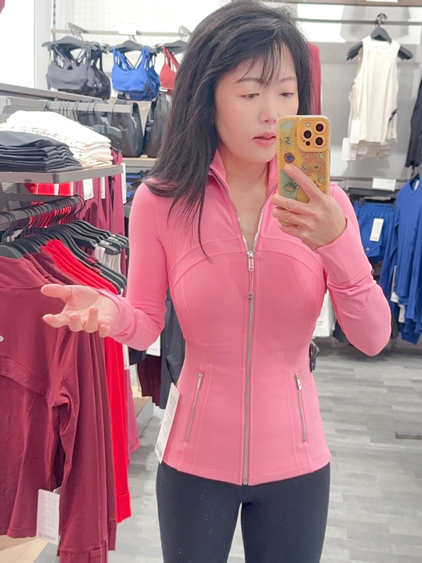 Polka Dot Define Jacket Lululemon Canada Direct Mail Lulu Cotton Candy Pink Yoga High-Elastic Clothing Polka Dot Define Jacket Lululemon Canada Direct Mail Lulu Cotton Candy Pink Yoga High-Elastic Clothing