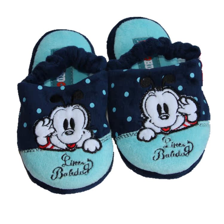 Chaussons enfants en suède pour hiver - Ref 1014680 Image 7