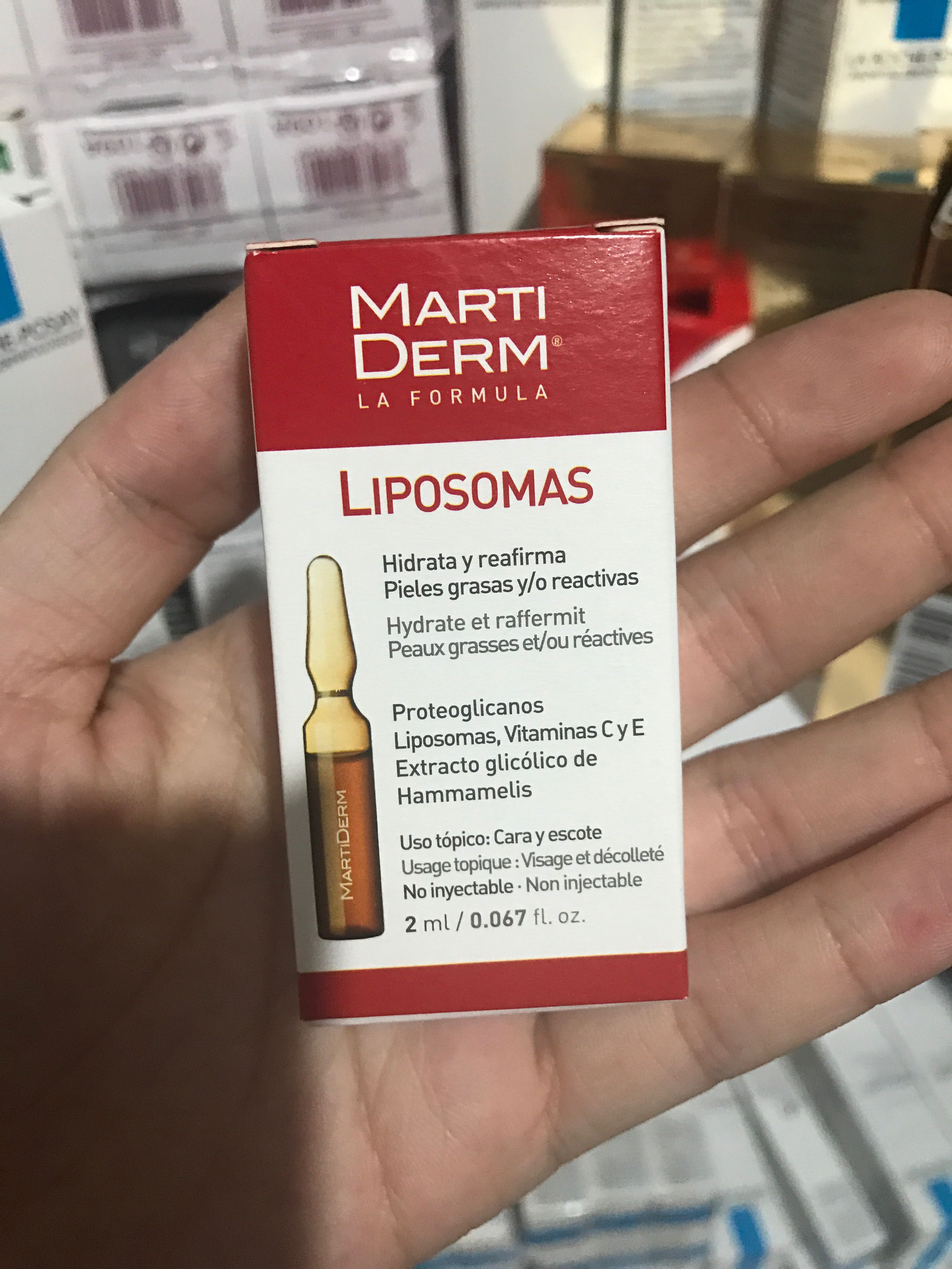 Spot single to try only martiderm balanced living muscle anbottle lipoomas 2ml