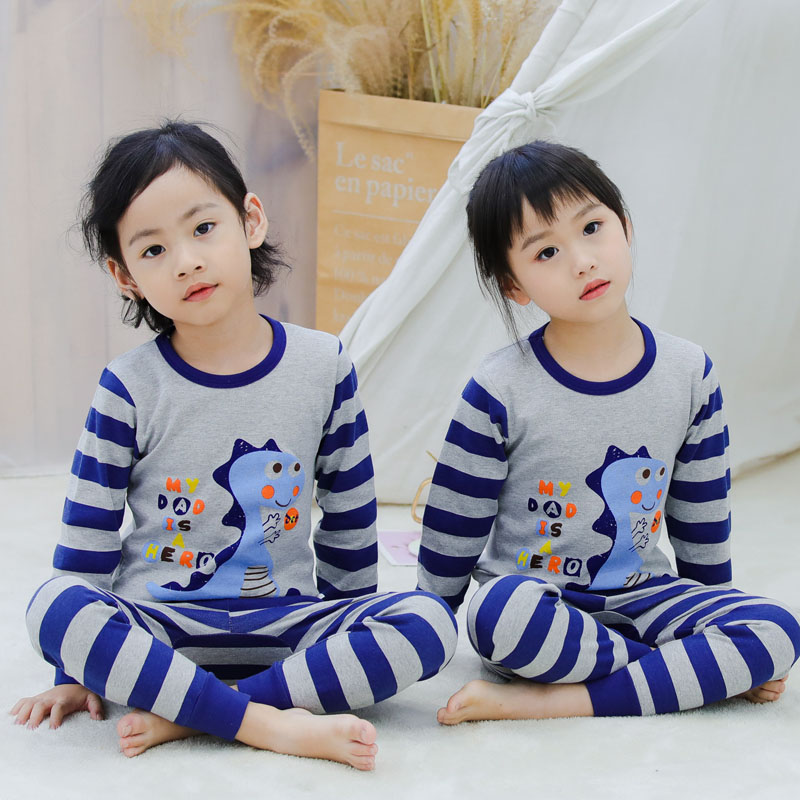 Childrens đồ lót bộ cotton 4 chàng trai mùa thu quần 5 mỏng quần bé pajama 6 cô gái dây quần 7.