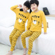 Childrens đồ lót bộ cotton 4 chàng trai mùa thu quần 5 mỏng quần bé pajama 6 cô gái dây quần 7.