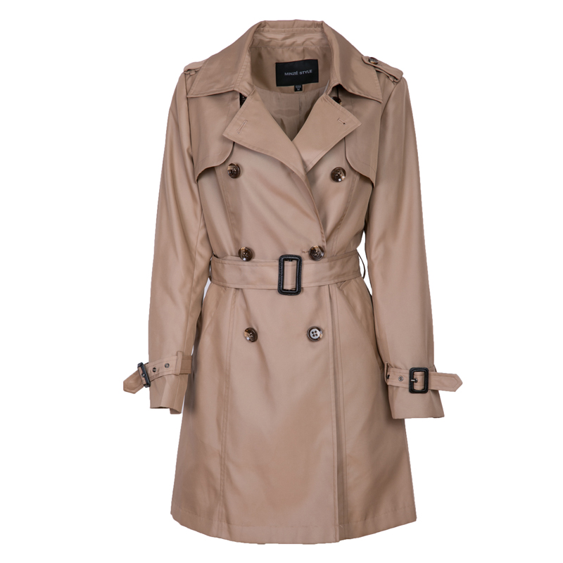 Trench pour femme MINZE STYLE  MASTER ROAD en Polyester en Polyester - Ref 3226224 Image 5