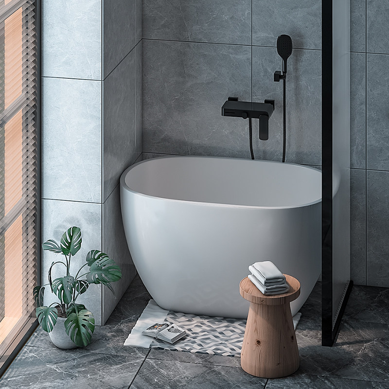 Small Family Style Bath Day Style Deep Bubble Mini Mini Mini Mesh Red Adult Acrylic removable home small tub-Taobao