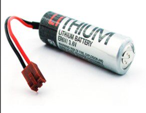 New ER6VCT 3.6V 2000MAH ER6V small yellow plug for Panasonic robot batteries