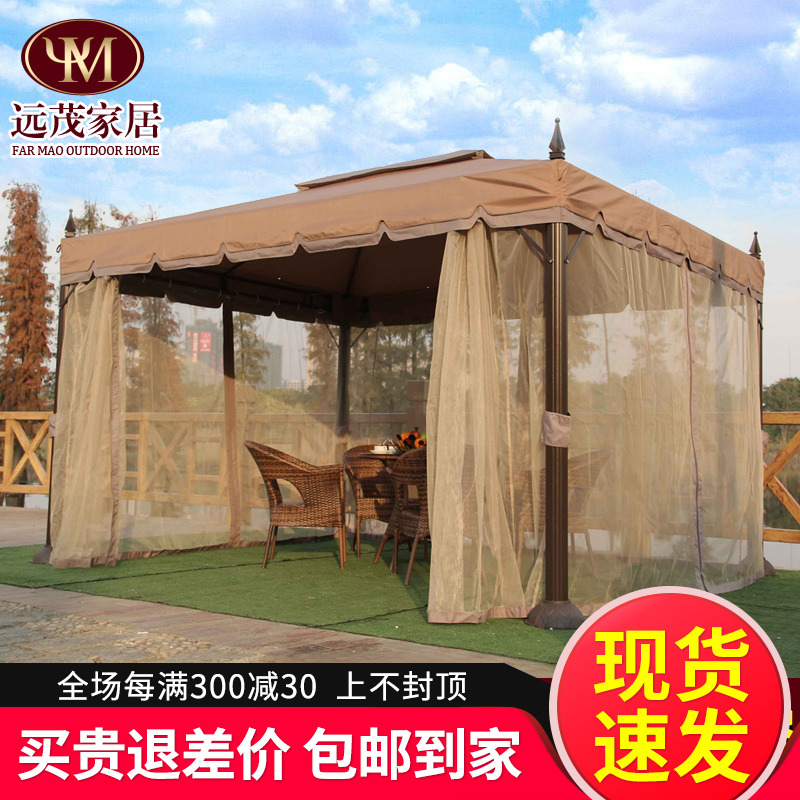 Outdoor Awning Patio Ultra Four Feet Cool Kiosk Leisure Farm Advertising Tent Umbrella Swing Stall Active large Roman tents
