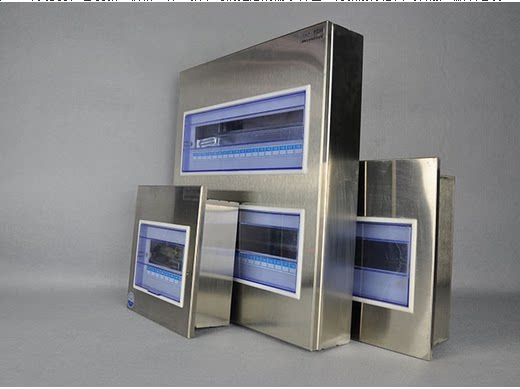 Stainless steel distribution box chimes concealed PZ30-48 empty unboxing action power supply 48 road air switch circuit breaker box