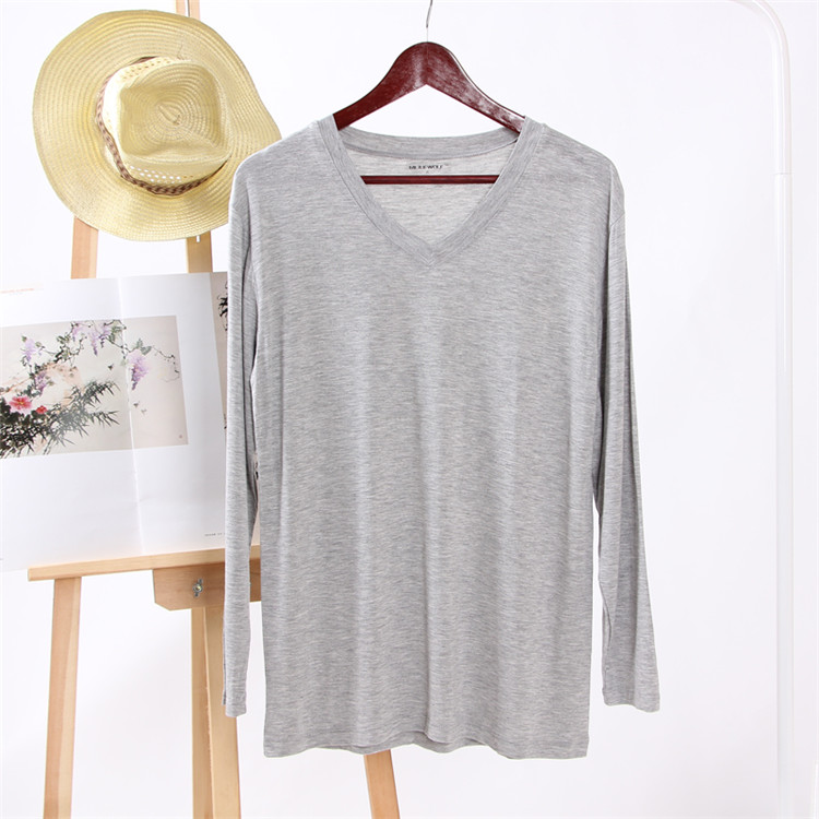 [Đặc biệt hàng ngày] phương thức lỏng lẻo tăng chất béo áo thun dài tay áo ngủ mỏng quần áo mùa thu dịch vụ nhà kích thước lớn đồ bộ nam nữ