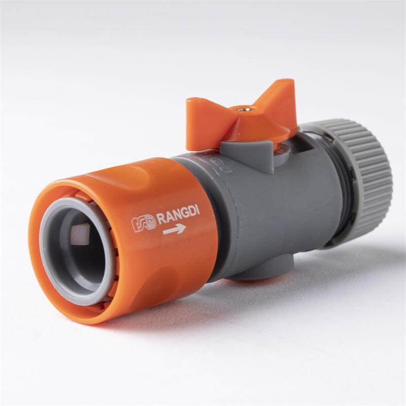 Old Iron Head Gardening with switch for 4 points Express connector RANGDI Control of water flow size joints