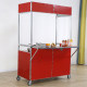 Furuuixiang thickened folding disassembly wheeled multi-functional mobile cart dining cart cold drink stall cart promotion ຕາຕະລາງການຈັດສົ່ງຟຣີ