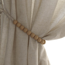 Nordic natural logs simple modern Chinese style magnetic magnet straps curtain accessories decorative lanyard straps