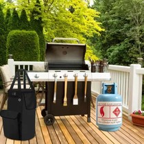 600D Oxford Cloth Outdoor Liquefied Gas Tank Bag Liquefied Gas Tank Hood Gas Bottle Protective Cover