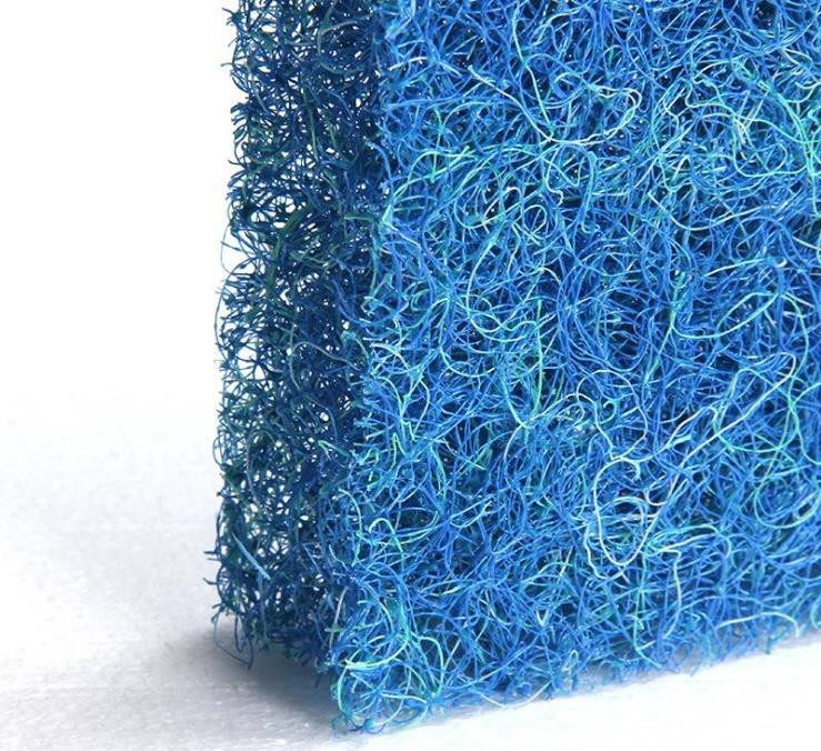 Koi fish pond filter cotton biochemical felt Rattan cotton biochemical cotton Large pond fish tank aquarium filter material