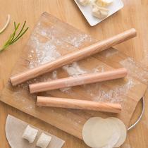 Rolling pin chopping board set solid wood large and small pressing stick home extended rush noodle stick dry rolling noodle stick artifact