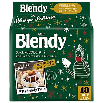 日本AGF挂耳咖啡blendy黑咖啡