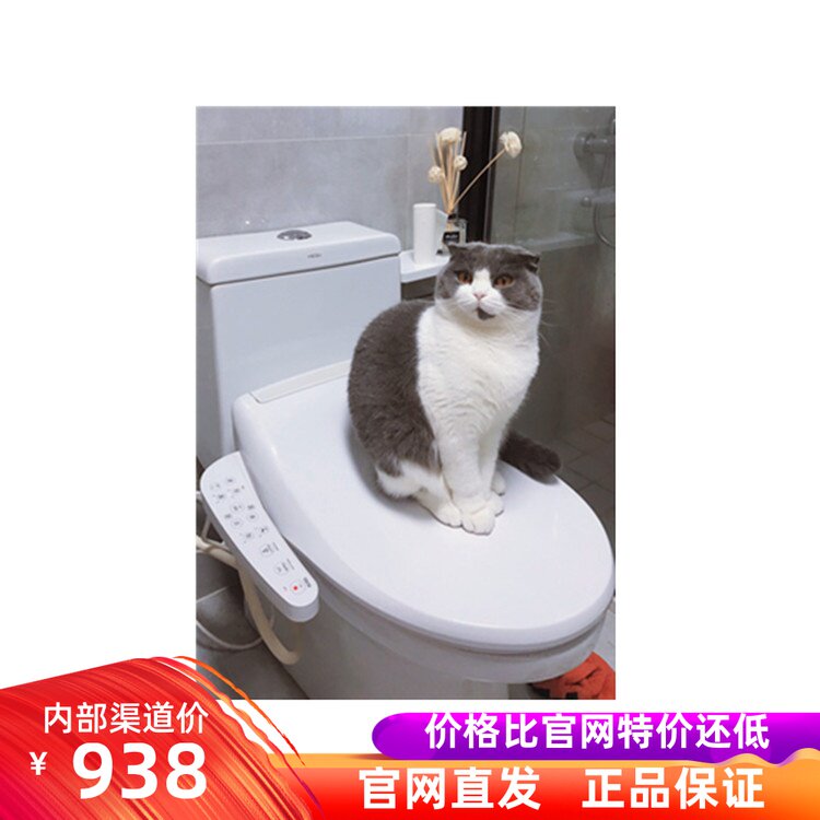 Netease strictly selects the smart toilet lid instant heating constant temperature warm air drying filtered water deodorization bacteriostatic remote control version free installation