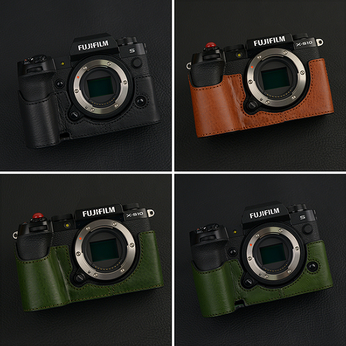 Italian cowhide Fuji XS10 XH2 XH2S XPRO3 protective case leather case leather camera bag portable base half set accessories