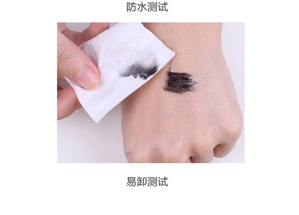Thái Lan Mistine4D mascara loại dày đầu nhỏ không thấm nước hai đầu dài uốn cong không nở rất mịn - Kem Mascara / Revitalash mascara monaliza