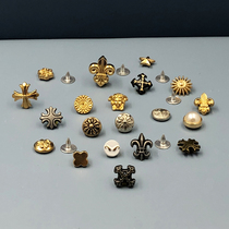 Jeans buckle rivets pants pocket sandals metal alloy nail buckle bags luggage shoes and clothing decoration accessories rivets