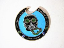 Texas Randolph Air Force Base pure copper commemorative bottle opener EDC beer screwdriver