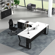 Golden Honest Manager Desk Office Furniture Single Position President Table Minimalist Modern Boss Table Big Bandae