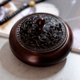 Медная курильница для благовоний, антикварная большая аромалампа, подарок на день рождения