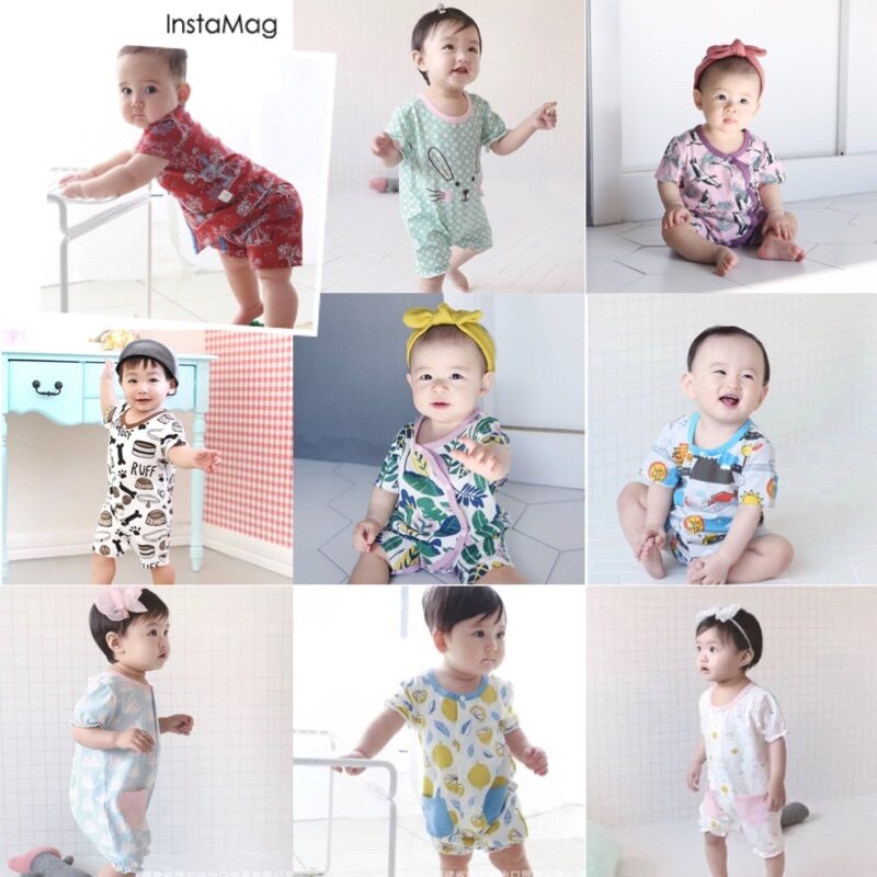 Soda Milk Sodamilk Summer Ice Sensation Cotton Baby Climbing Suit Newborn Sweaters Dress Pure Cotton Pro-Skin Khaclothes