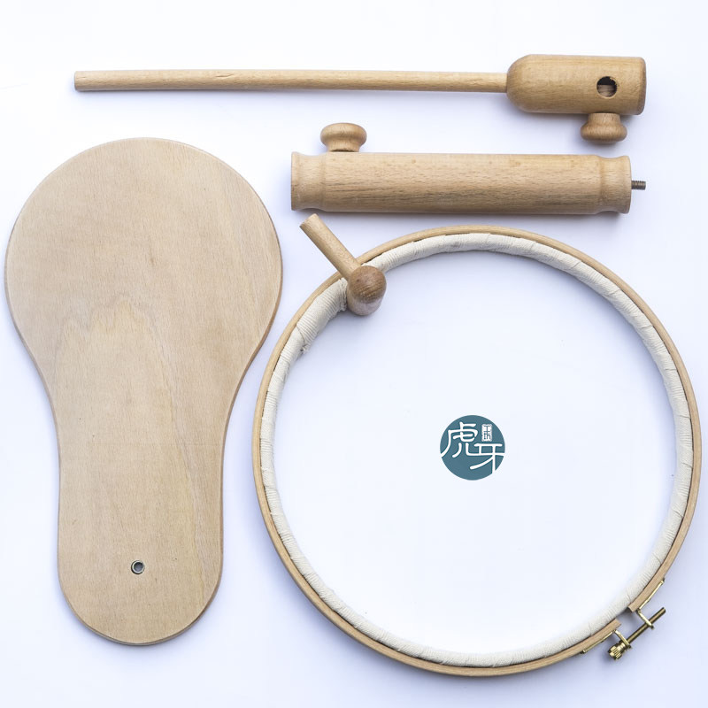 French embroidery Round embroidery stretch Lesage front and back embroidery luneville embroidery rack thickened, widened and raised