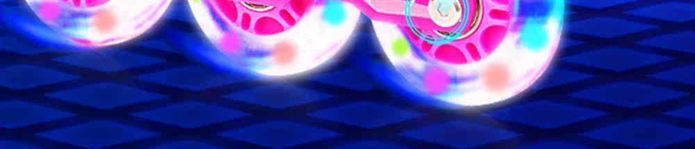 Роликовые коньки для детей 儿童轮滑鞋幼童3-4-5-8-10岁闪光溜冰鞋可调尺码旱冰鞋直排轮套装 Other