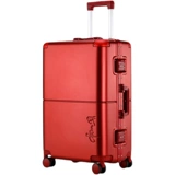 Багажная коробка женская свадебная приданая коробка свадьба, алюминиевая рама тихий скребок, анти -штрап, 24 -килограммовая коробка для макияжа Федлинга