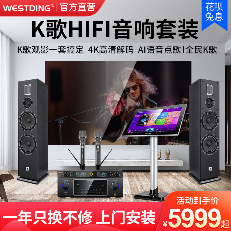 Westin Feiyang No. 1 KTV audio set karaoke machine full set of home living room home theater HIFI pair box