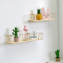 Wall shelf Bedroom Kitchen Wall-mounted Wall Entrance Wall wall Wall Intake Frame solid wood Lattice Pendulum