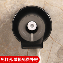 Fengjie small roll tissue box toilet tissue rack can be pasted transparent paper box roll holder non-perforated paper towel tube