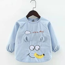 Baby hood girls waterproof anti-dirty autumn winter Anti-clothesline for eating clothes outside of the mens baby boy apron