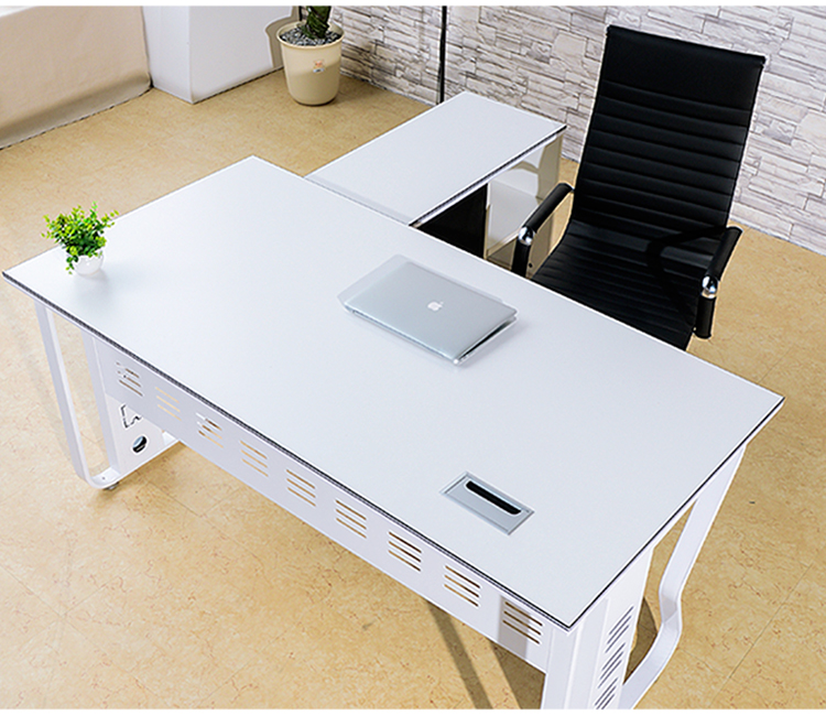 Bàn ghế văn phòng đơn giản hiện đại bàn giám sát bàn Quảng Châu 1.6 m tấm đơn giản quản lý thời trang ông chủ bàn