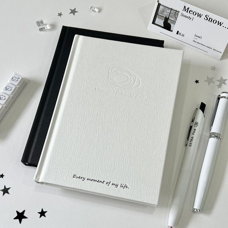 Simple and Aesthetically Pleasing Notebook for Students, Diary, Planner, Random Thoughts, Schedule, Exam Preparation Journal