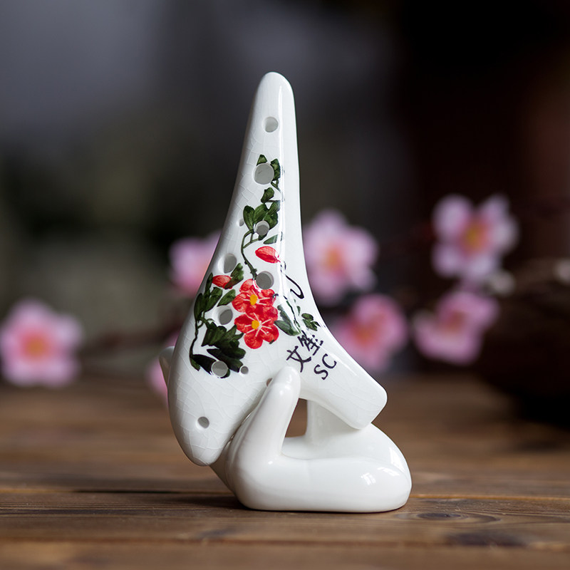 Wen Sheng Ocarina 12-hole SC tone Professional performance of the original scenery of the ocarina hometown 12-hole treble C tone musical instrument