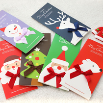 Blessing Unicorn Christmas card Small Christmas wishing card Christmas Tree package decoration Pendant gift gift