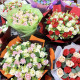 DIY Artificial Plastic Flowers, Roses, Fresh Flowers, Flower Accessories, Plant Decorations, Hand-Woven Bouquet Accessories