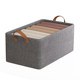 Wardrobe clothes storage box house layered artifact clothes pants organize box folding frame storage basket ກະຕ່າເກັບຮັກສາ