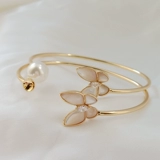 Аксессуары, белая инкрустация камня, браслет, аксессуар, 14 карат, DIY