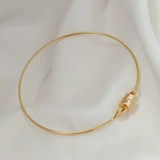 Медное покрытие реальное золото задержка на 14 тыс. Цвета. 1,0 толстая полу -хардная линия соединяющая круглый ствол магнитный магнитный кольцо Внешнее диаметр 60 мм