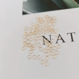 Ожерелье и браслет, аксессуары ручной работы, 14 карат, золотой цвет