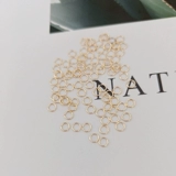 Ожерелье и браслет, аксессуары ручной работы, 14 карат, золотой цвет