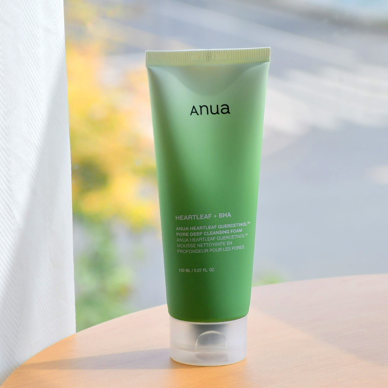 Anua Houttuynia Cordata Deep Pore Cleansing Foam Deep Cleansing Foam Gentle Facial Cleanser 150ml