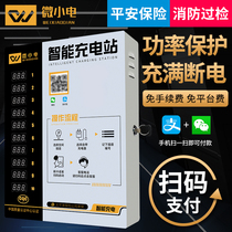 Micro-electric charging pile electric bottle car scanning code card smart community non-card sharing charging pile