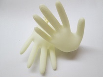Disposable hand rubber gloves Paint wipe glue stick hand easy to use 50 a tie
