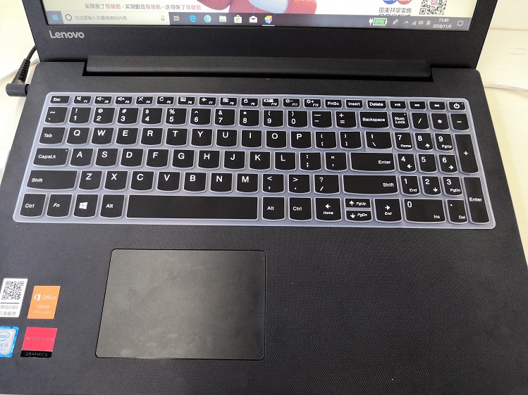 Lenovo ideapad 330C-15IKB 15,6 inch máy tính xách tay bàn phím màng phim màng bảo vệ Lenovo 330-15ASI máy tính then chốt pad bìa bụi màu áo phím vết sưng phim - Phụ kiện máy tính xách tay decal máy tính casio