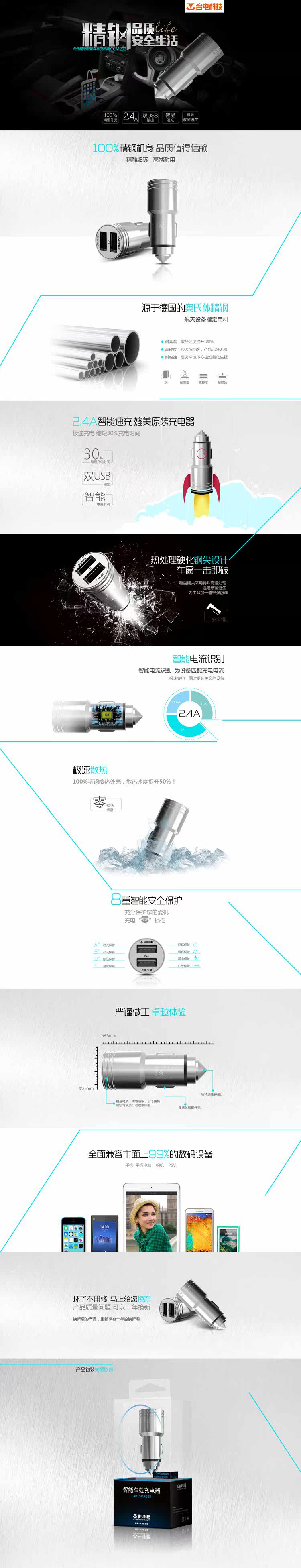 chargeur 2.4A, 2A - Ref 1299523 Image 6