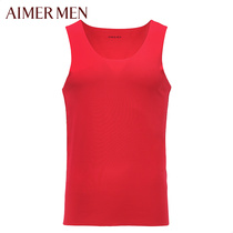 Mr Adore red pint Modale No marks for mens home pyjamas cross bar vests for undershirt blouses NS11A671
